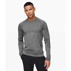 Men’s Lululemon Grey Long-Sleeved Shirt (NWT)
